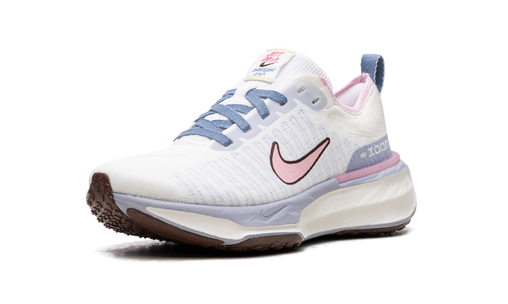 NIKE ZOOMX INVINCIBLE RUN 3 BLUE WHISPER MEDIUM SOFT PINK WOMENS