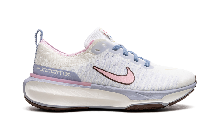 NIKE ZOOMX INVINCIBLE RUN 3 BLUE WHISPER MEDIUM SOFT PINK WOMENS