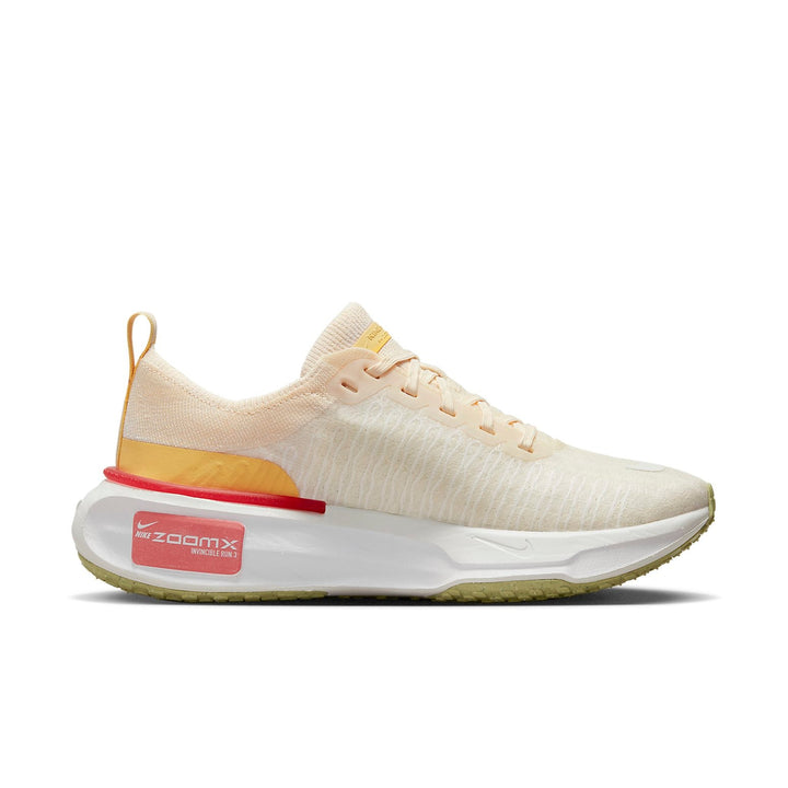 NIKE ZOOMX INVINCIBLE RUN 3 LIGHT CREAM TOPAZ GOLD SEA CORAL WOMENS
