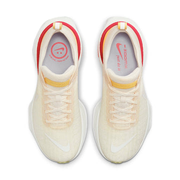 NIKE ZOOMX INVINCIBLE RUN 3 LIGHT CREAM TOPAZ GOLD SEA CORAL WOMENS — Stock