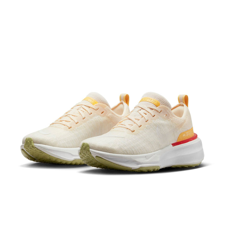 NIKE ZOOMX INVINCIBLE RUN 3 LIGHT CREAM TOPAZ GOLD SEA CORAL WOMENS