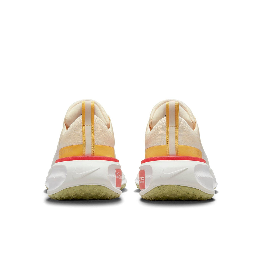 NIKE ZOOMX INVINCIBLE RUN 3 LIGHT CREAM TOPAZ GOLD SEA CORAL WOMENS