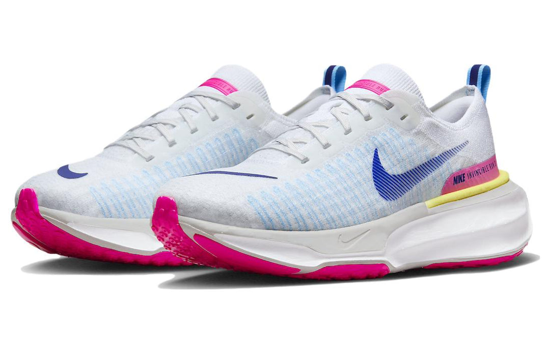 NIKE ZOOMX INVINCIBLE RUN 3 WHITE DEEP ROYAL FIERCE PINK