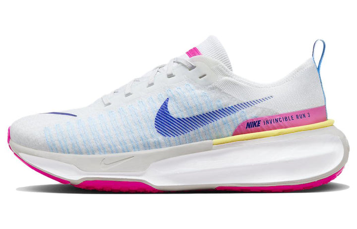 NIKE ZOOMX INVINCIBLE RUN 3 WHITE DEEP ROYAL FIERCE PINK