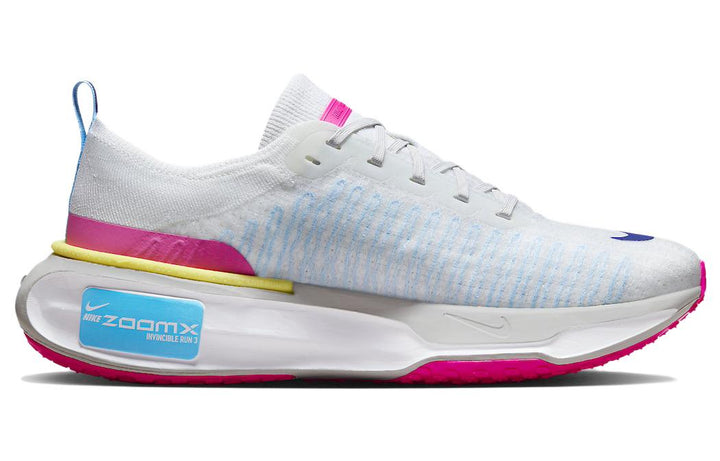 NIKE ZOOMX INVINCIBLE RUN 3 WHITE DEEP ROYAL FIERCE PINK