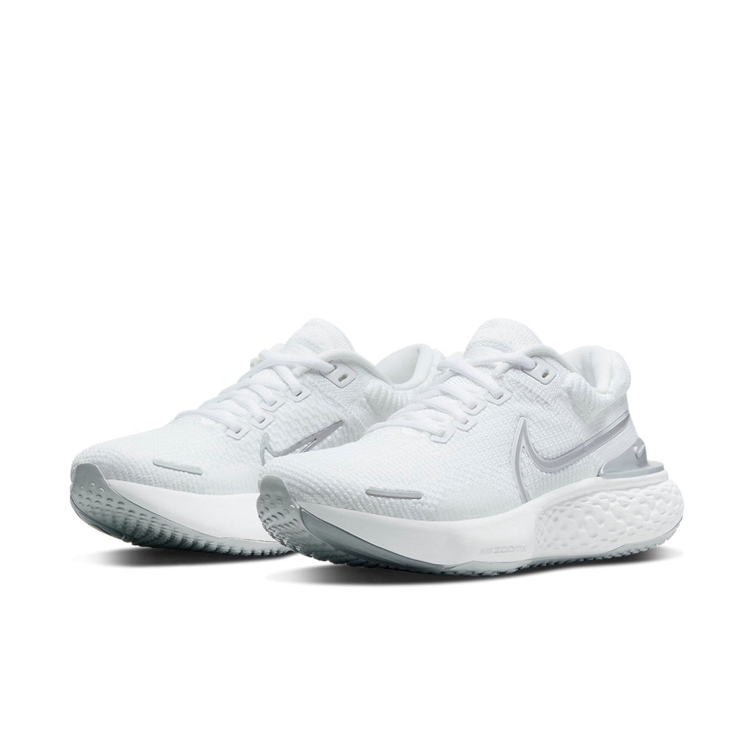 NIKE ZOOMX INVINCIBLE RUN FLYKNIT 2 WHITE PURE PLATINUM WOMENS