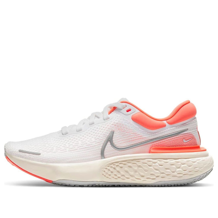 NIKE ZOOMX INVINCIBLE RUN FLYKNIT WHITE BRIGHT MANGO WOMENS