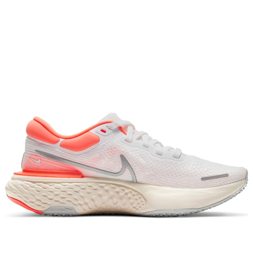 NIKE ZOOMX INVINCIBLE RUN FLYKNIT WHITE BRIGHT MANGO WOMENS