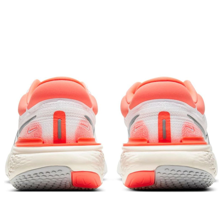 NIKE ZOOMX INVINCIBLE RUN FLYKNIT WHITE BRIGHT MANGO WOMENS