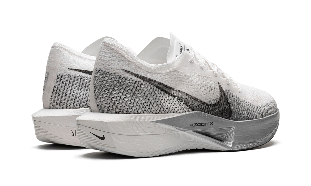 NIKE ZOOMX VAPORFLY 3 WHITE PARTICLE GREY