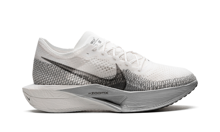 NIKE ZOOMX VAPORFLY 3 WHITE PARTICLE GREY