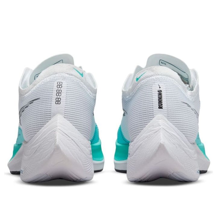 NIKE ZOOMX VAPORFLY NEXT% 2 WHITE AURORA GREEN WOMENS