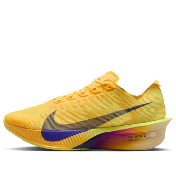 NIKE ZOOMX VAPORFLY NEXT% 4 LA 26.2 CITRON PULSE INDIGO BURST WOMENS — Stock