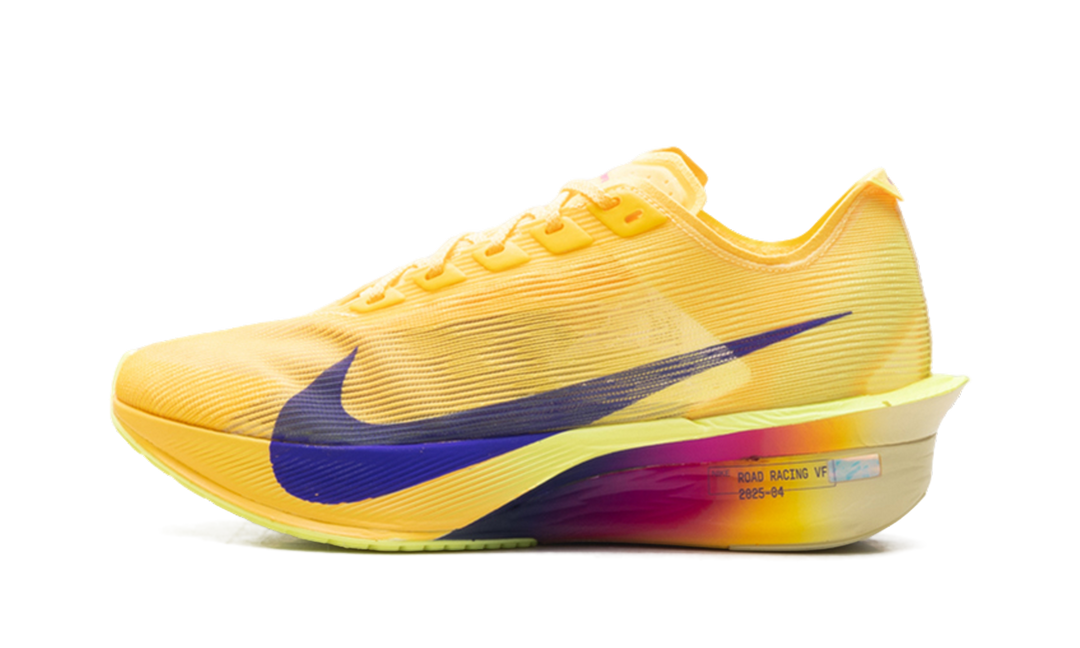 NIKE ZOOMX VAPORFLY NEXT% 4 LA 26.2 CITRON PULSE INDIGO BURST WOMENS