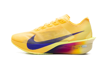 NIKE ZOOMX VAPORFLY NEXT% 4 LA 26.2 CITRON PULSE INDIGO BURST WOMENS — Stock
