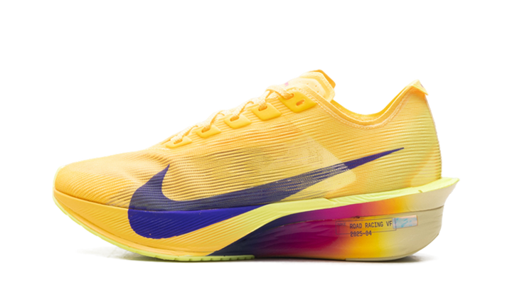 NIKE ZOOMX VAPORFLY NEXT% 4 LA 26.2 CITRON PULSE INDIGO BURST WOMENS