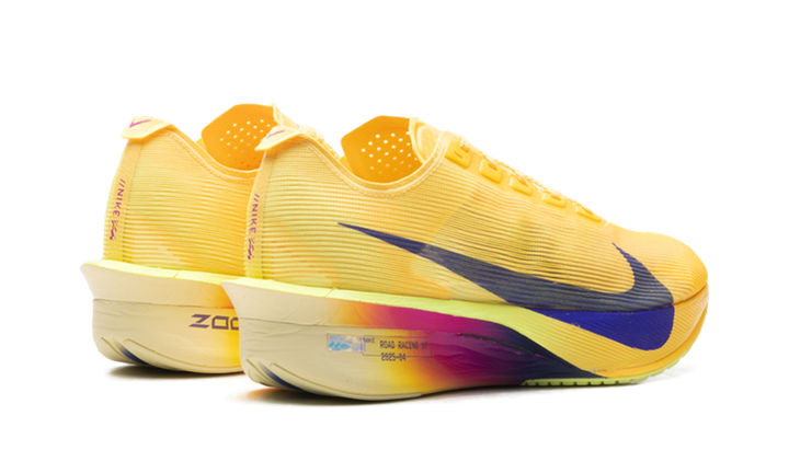 NIKE ZOOMX VAPORFLY NEXT% 4 LA 26.2 CITRON PULSE INDIGO BURST WOMENS