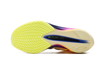 NIKE ZOOMX VAPORFLY NEXT% 4 LA 26.2 CITRON PULSE INDIGO BURST WOMENS — Stock