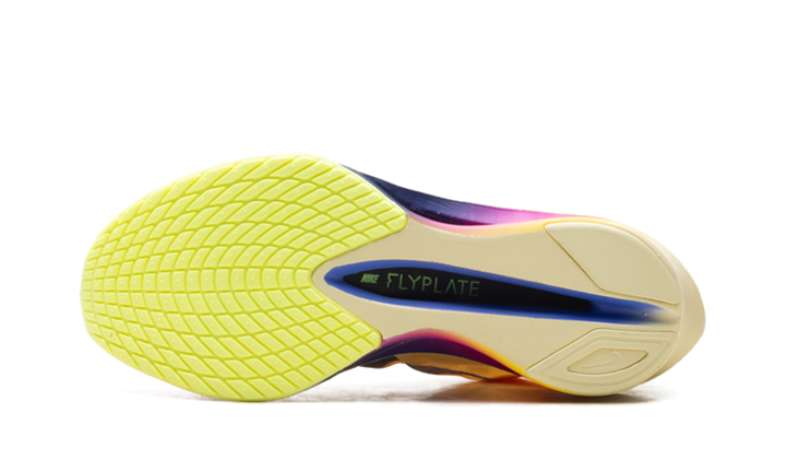 NIKE ZOOMX VAPORFLY NEXT% 4 LA 26.2 CITRON PULSE INDIGO BURST WOMENS