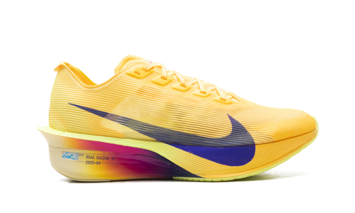 NIKE ZOOMX VAPORFLY NEXT% 4 LA 26.2 CITRON PULSE INDIGO BURST WOMENS