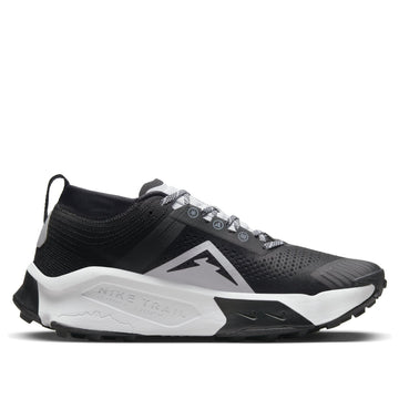 NIKE ZOOMX ZEGAMA TRAIL BLACK WHITE — Stock