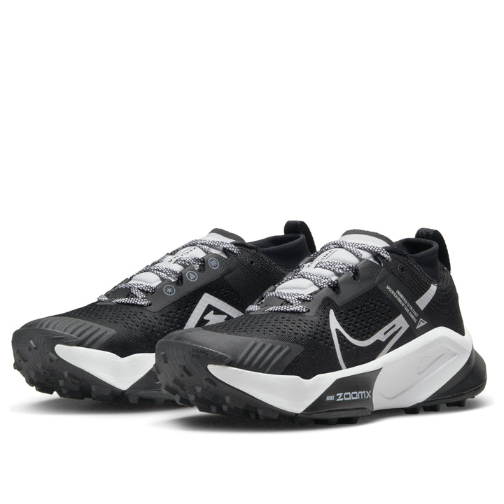 NIKE ZOOMX ZEGAMA TRAIL BLACK WHITE