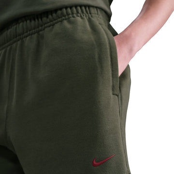 NIKE NOCTA CARDINAL FLEECE SHORTS CARGO KHAKI/TEAM RED