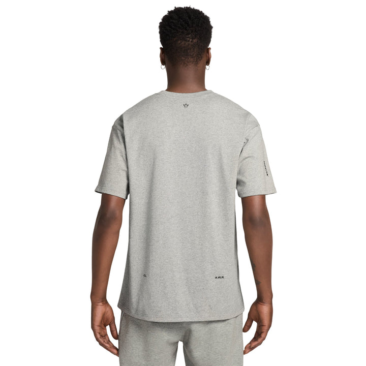 NIKE NOCTA T-SHIRT DARK GREY HEATHER/BLACK