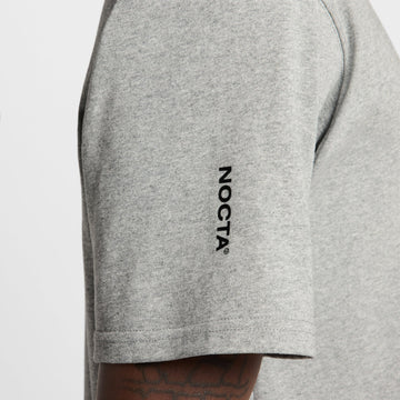 NIKE NOCTA T-SHIRT DARK GREY HEATHER/BLACK