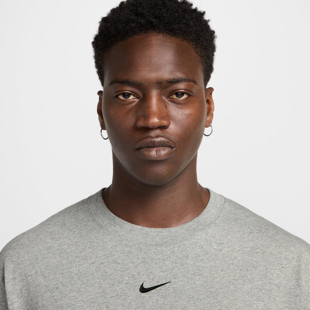 NIKE NOCTA T-SHIRT DARK GREY HEATHER/BLACK