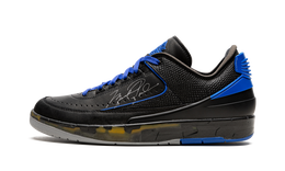 OFF-WHITE X AIR JORDAN 2 LOW BLACK