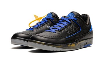OFF-WHITE X AIR JORDAN 2 LOW BLACK — Stock