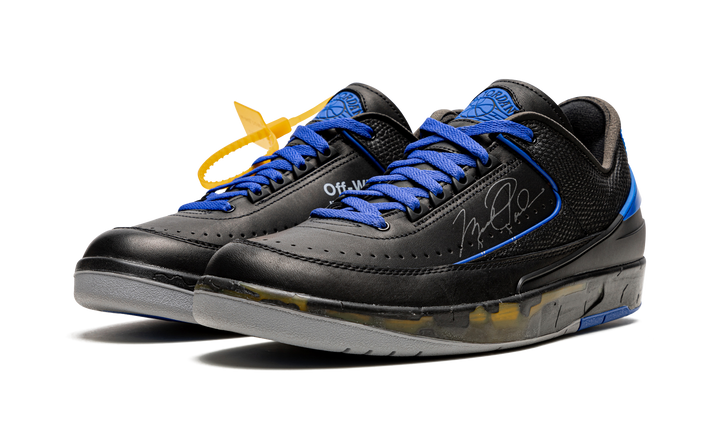 OFF-WHITE X AIR JORDAN 2 LOW BLACK
