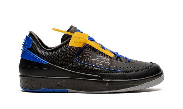 OFF-WHITE X AIR JORDAN 2 LOW BLACK