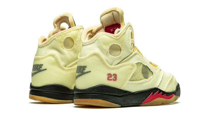 OFF-WHITE X AIR JORDAN 5 RETRO SP PS SAIL