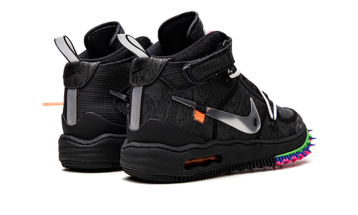 OFF-WHITE X NIKE AIR FORCE 1 MID BLACK
