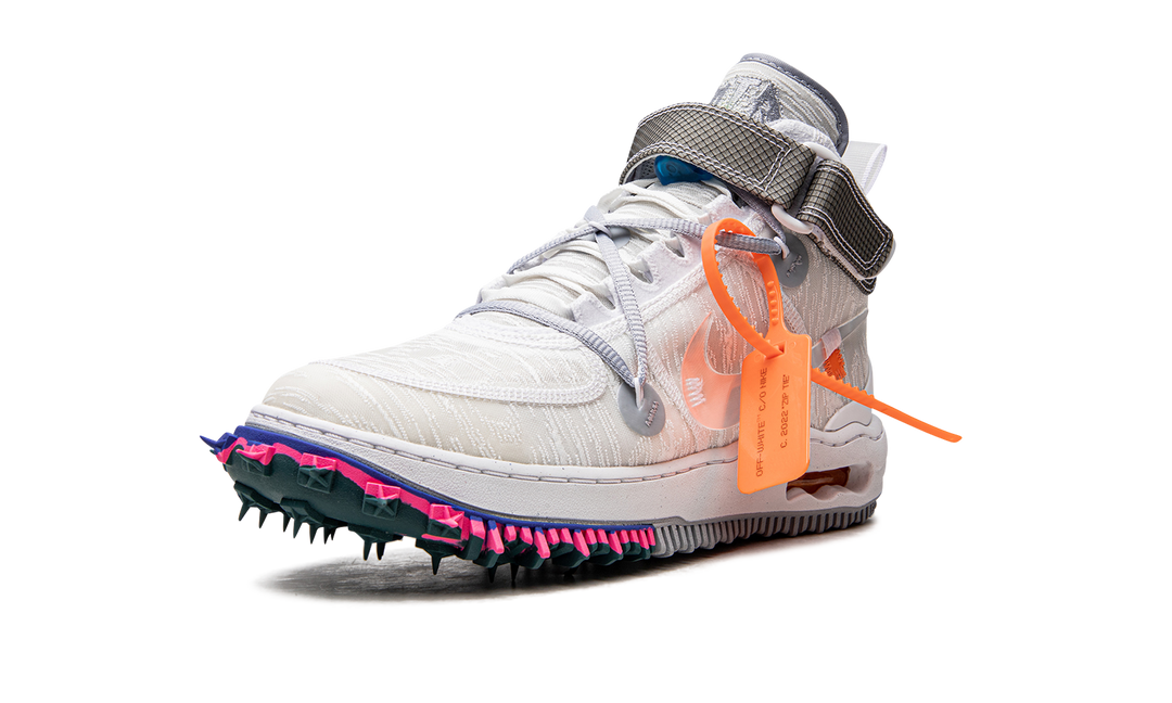 OFF-WHITE X NIKE AIR FORCE 1 MID WHITE