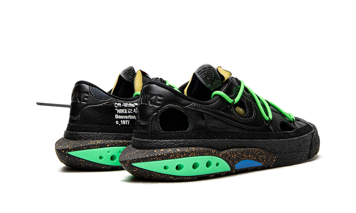 OFF-WHITE X NIKE BLAZER LOW BLACK GREEN