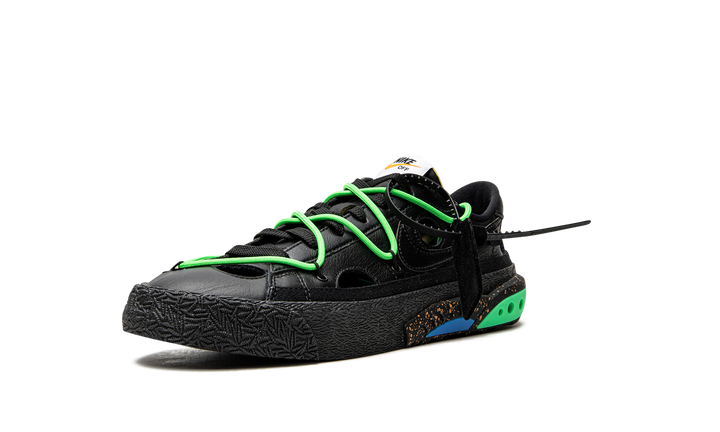 OFF-WHITE X NIKE BLAZER LOW BLACK GREEN