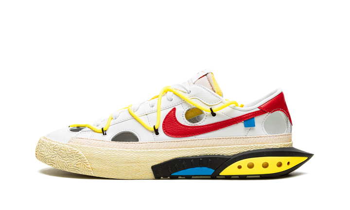 OFF-WHITE X NIKE BLAZER LOW WHITE UNIVERSITY RED