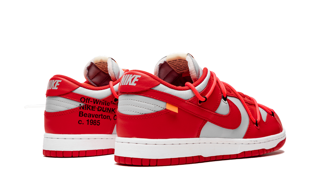 OFF-WHITE X NIKE SB DUNK LOW RED