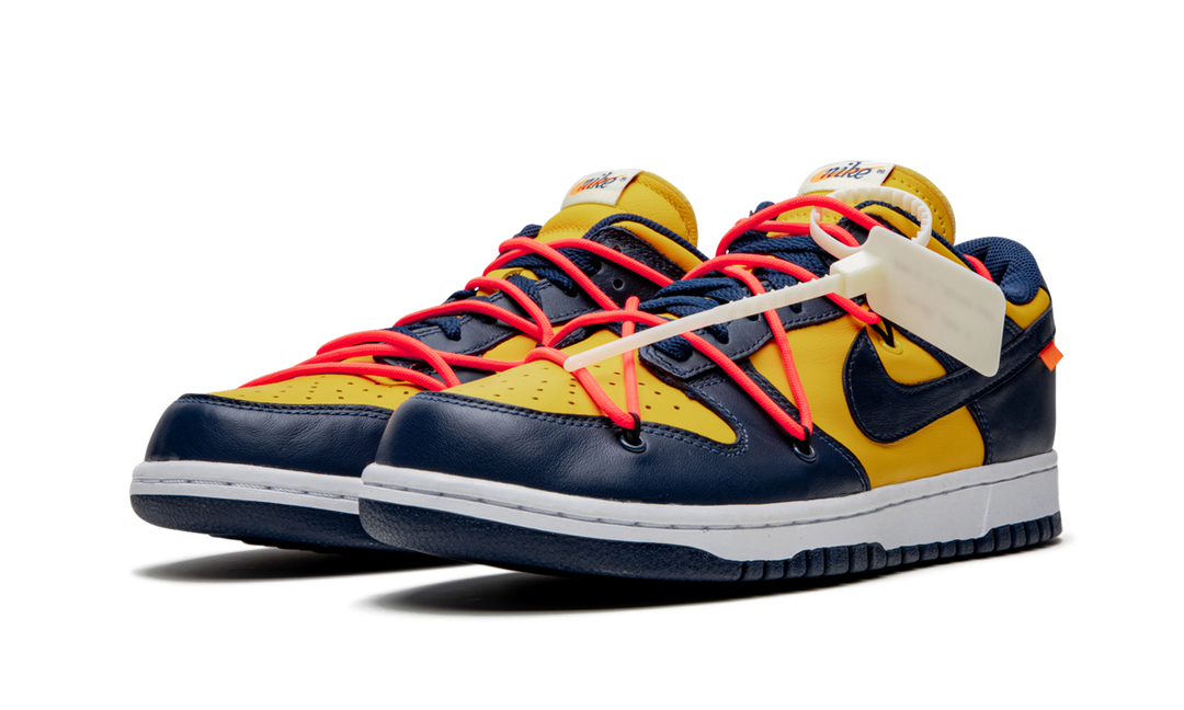 OFF-WHITE X NIKE SB DUNK LOW UNIVERSITY GOLD