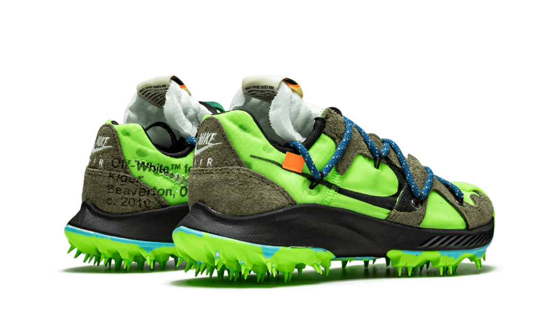 OFF-WHITE X NIKE ZOOM TERRA KIGER 5 ELECTRIC GREEN