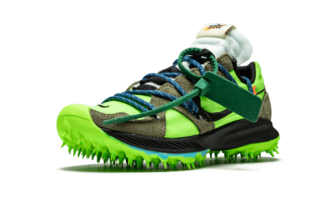 OFF-WHITE X NIKE ZOOM TERRA KIGER 5 ELECTRIC GREEN