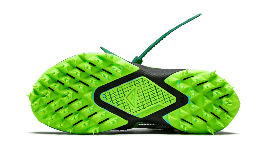 OFF-WHITE X NIKE ZOOM TERRA KIGER 5 ELECTRIC GREEN