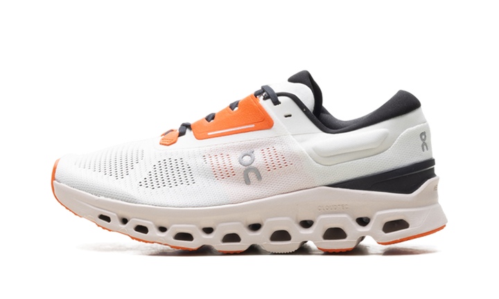 ON CLOUDSTRATUS 3 UNDYED WHITE SAND ORANGE WOMENS