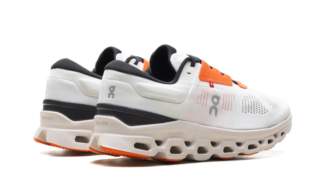 ON CLOUDSTRATUS 3 UNDYED WHITE SAND ORANGE WOMENS