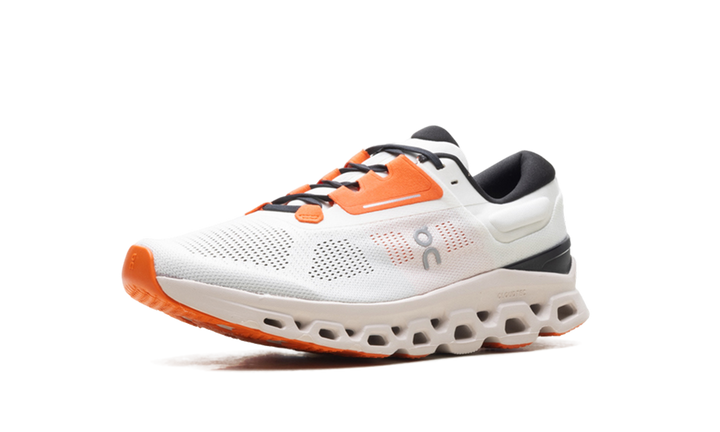ON CLOUDSTRATUS 3 UNDYED WHITE SAND ORANGE WOMENS
