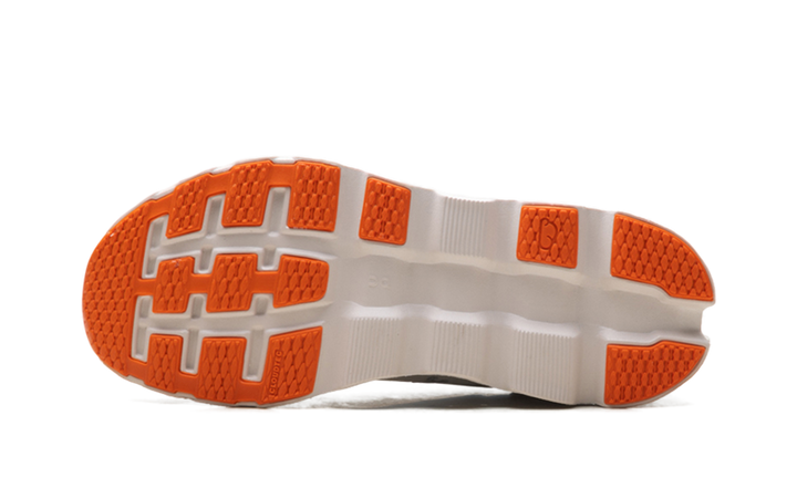 ON CLOUDSTRATUS 3 UNDYED WHITE SAND ORANGE WOMENS