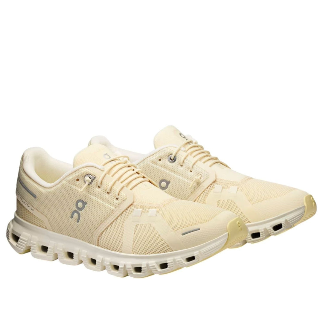 ON RUNNING CLOUD 6 CASTOR IVORY WOMENS